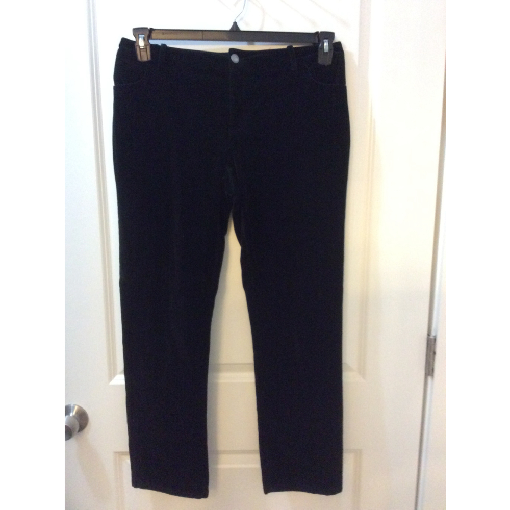 Women's Calvin Klein Black Straight Leg Pants Size 10